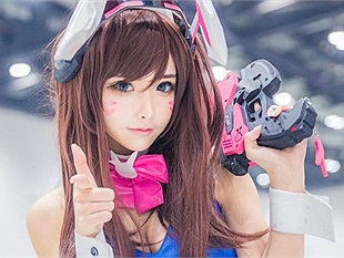 Nàng D.Va cực xinh tươi mát mẻ giúp game thủ giải nhiệt mùa nắng nóng