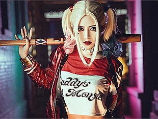 Ảo tung chảo với cosplay đả nữ Harley Quinn trong Suicide Squad