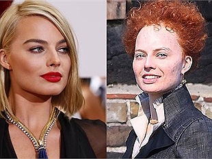 "Harley Quinn" Margot Robbie xấu không thể nhận ra trong phim mới
