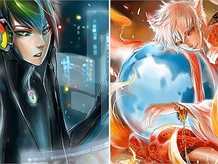 Khi các website và mạng xã hội hóa...mỹ nam trong thế giới anime