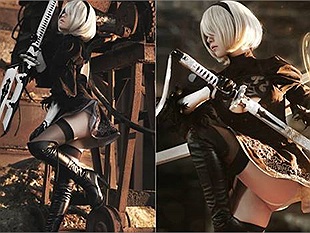 Ngắm nhìn bộ cosplay mới "đẹp đến từng centimet" của nhân vật 2B trong Nier: Automata 