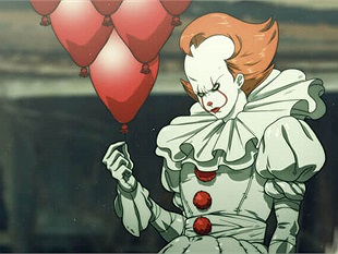 Gã hề Pennywise phiên bản anime còn đáng sợ hơn bản gốc gấp nhiều lần