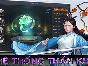 Thần Khí và những kỹ năng bá đạo trong Webgame Thanh Vân Chí