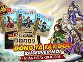 Giftcode Đông Tà Tây Độc cực giá trị nhân dịp Khai mở Xung Hư Đạo Trưởng