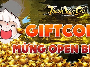 Tặng Giftcode webgame Thanh Vân Chí nhân dịp chính thức ra mắt