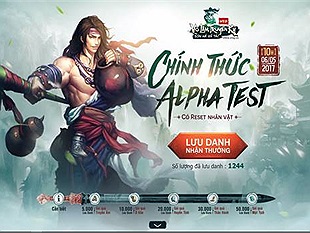 Ơn giời! NPH VNG đã chính thức ấn định ngày ra mắt Alpha Test Webgame Võ Lâm Truyền Kỳ 