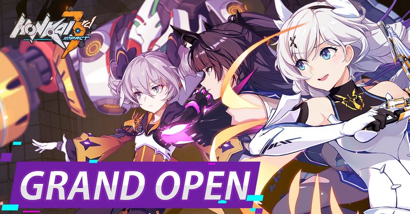 GMO hành động 3D Honkai Impact 3 lên kệ iOS và Android, truyền tải cảm hứng ACG