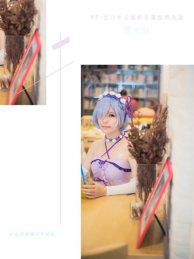 Ngây ngất với bộ ảnh cosplay cô nàng Rem trong Rem tuyệt đẹp trong Re:Zero