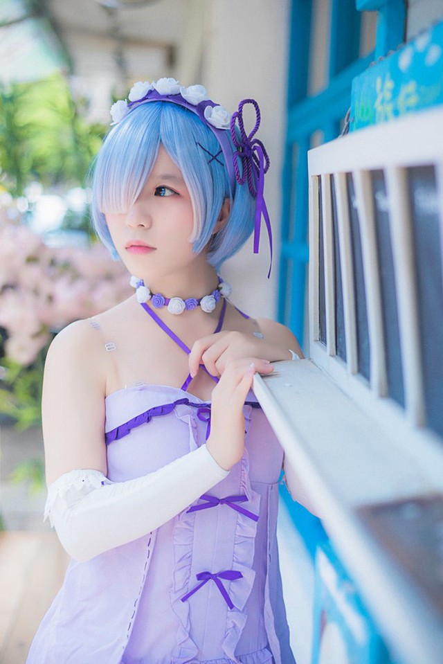 Ngây ngất với bộ ảnh cosplay cô nàng Rem trong Rem tuyệt đẹp trong Re:Zero