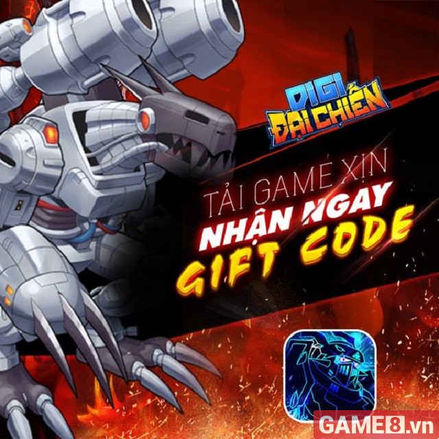 Nhận ngay Giftcode Digi Đại Chiến nhân dịp game chính thức khai mở
