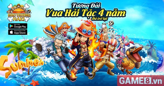 Đấu Trường Haki - Game mobile có đề tài One Piece sẽ chính thức ra mắt game thủ Việt vào ngày 18/01