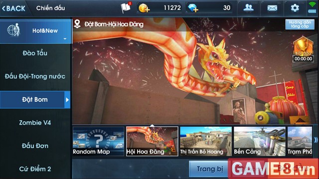 Hội Hoa Đăng - Map đấu chuẩn sniper xuất hiện trong BCN sinh nhật Phục Kích 1 tuổi