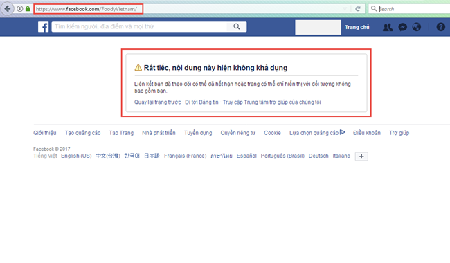 Facebook lên tiếng xin lỗi vì khóa nhầm một số Fanpage ở Việt Nam