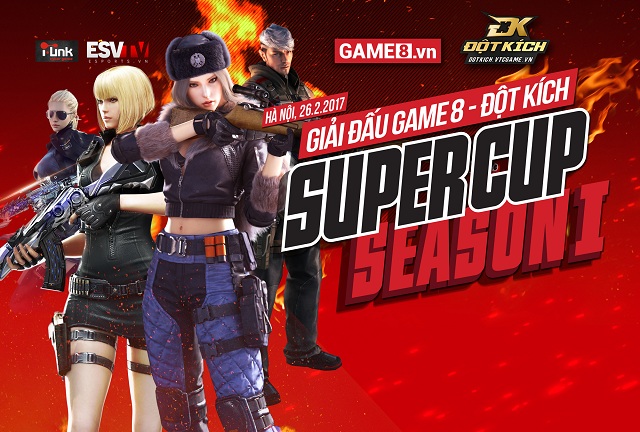 Đột Kích: Tường thuật trực tiếp giải đấu Game8 - Crossfire Super Cup