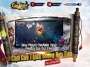 Chơi thử Cửu Thiên Phong Thần trước ngày ra mắt tại Việt Nam 22/11