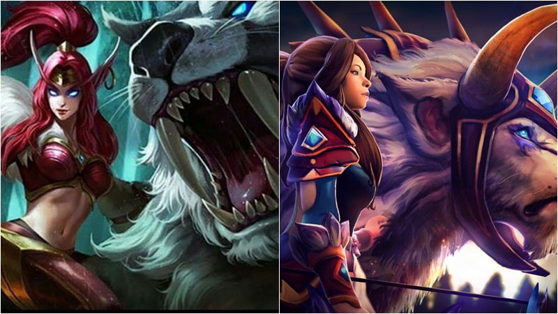 Ai đạo nhái ai trong việc tạo hình các nhân vật trong game?