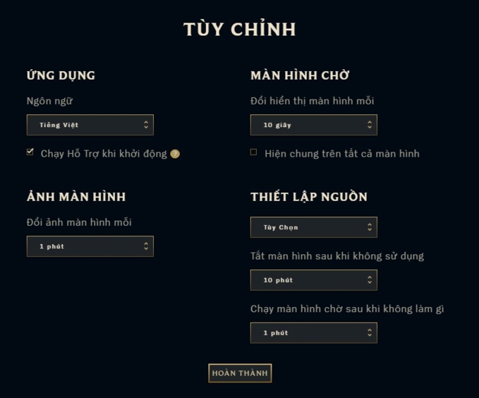 LMHT: Phần mềm chính chủ từ Riot giúp game thủ thay đổi Ảnh nền động máy tính siêu đẹp chỉ trong 1 click