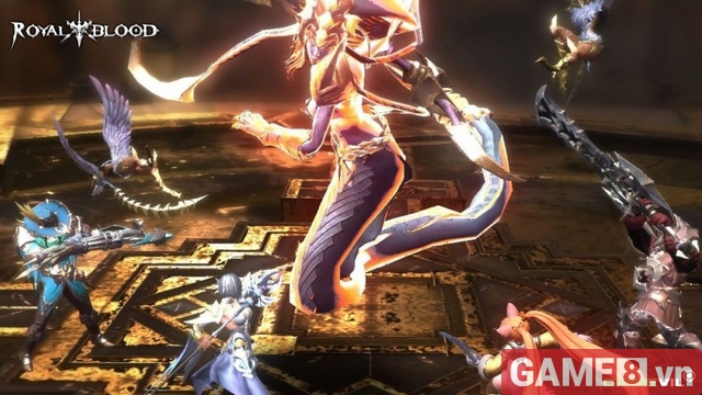 Royal Blood - MMORPG trÃªn mobile siÃªu khá»§ng, Äá» há»a cháº³ng thua kÃ©m gÃ¬ game PC