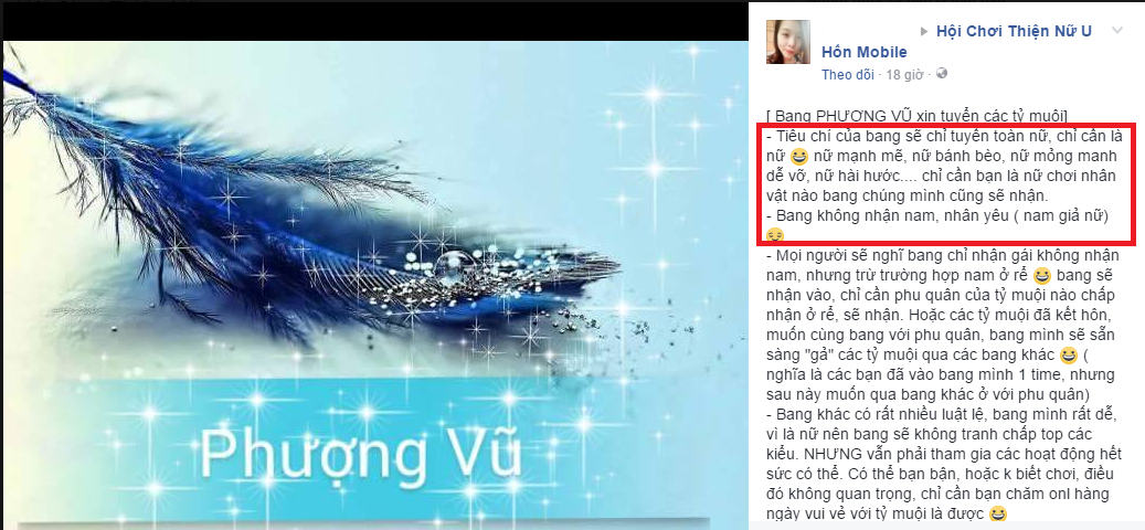 Thiện Nữ Mobile: Khi các bang phái "hủ nữ" nổi lên trước thềm game ra mắt