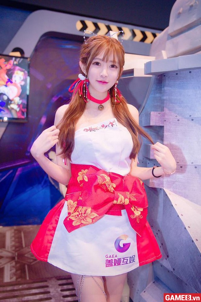 ChinaJoy2017:Những showgirl xinh đẹp dễ thương nhất tại ChinaJoy 2017