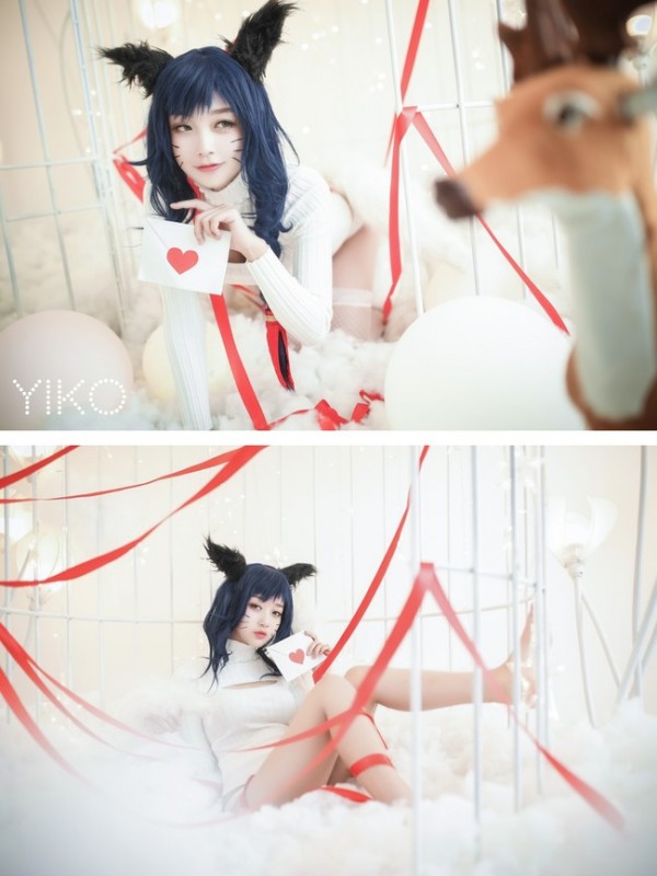 Tan chảy trước cosplay Ahri xinh đẹp đến nao lòng của coser Yiko