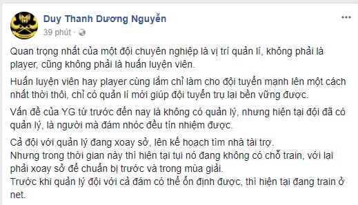 LMHT: Tinikun ngỏ lời xin tài trợ cho YG, cá nhân bỏ ra 5 triệu mỗi tháng gửi tặng đến tận cuối mùa giải