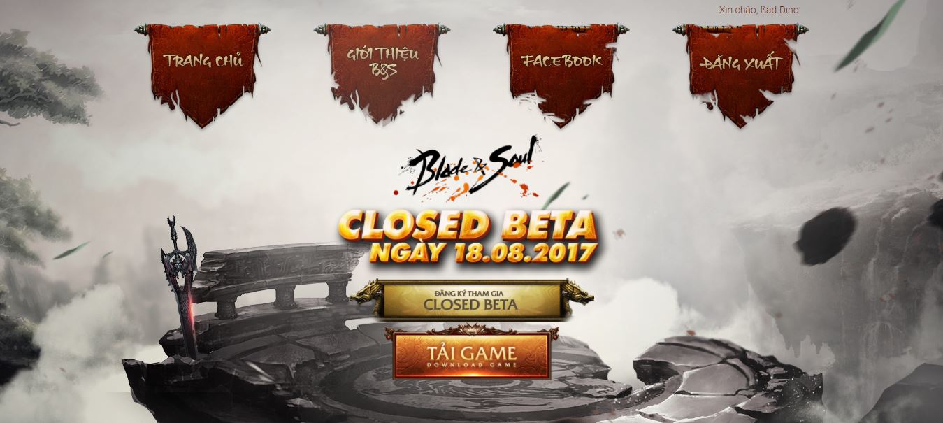 Cách tải và nhận key kích hoạt Blade and Soul Vietnam