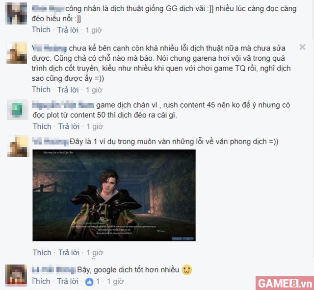 Blade and Soul tiếp tục nhận "gạch đá" về vấn đề dịch thuật