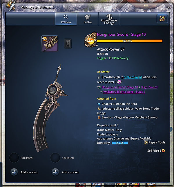 thủ thuật blade and soul