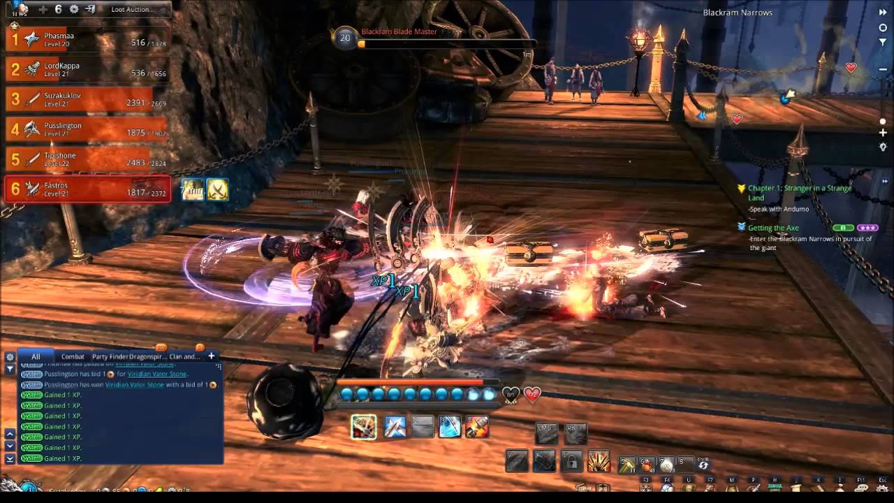 thủ thuật blade and soul