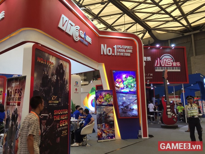 ChinaJoy2017 : Gian hàng của VTC Game nổi bật giữa ChinaJoy 2017