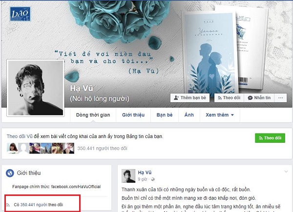 Cộng đồng game thủ đánh sập fanpage ngôn tình Hạ Vũ
