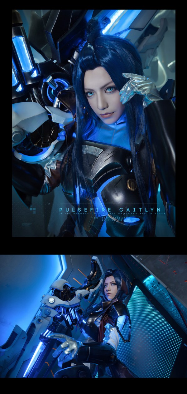 Mê mẩn với bộ ảnh cosplay Caitlyn Vũ Khí Tối Thượng đẹp không góc chết