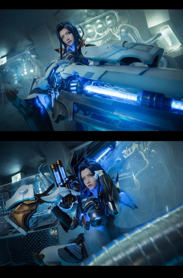 Mê mẩn với bộ ảnh cosplay Caitlyn Vũ Khí Tối Thượng đẹp không góc chết