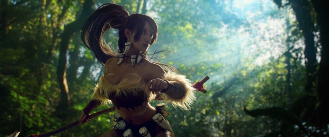 Bỏng mắt với Cosplay Nidalee hoang dã 