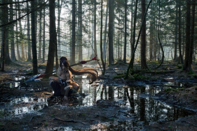 Bỏng mắt với Cosplay Nidalee hoang dã 