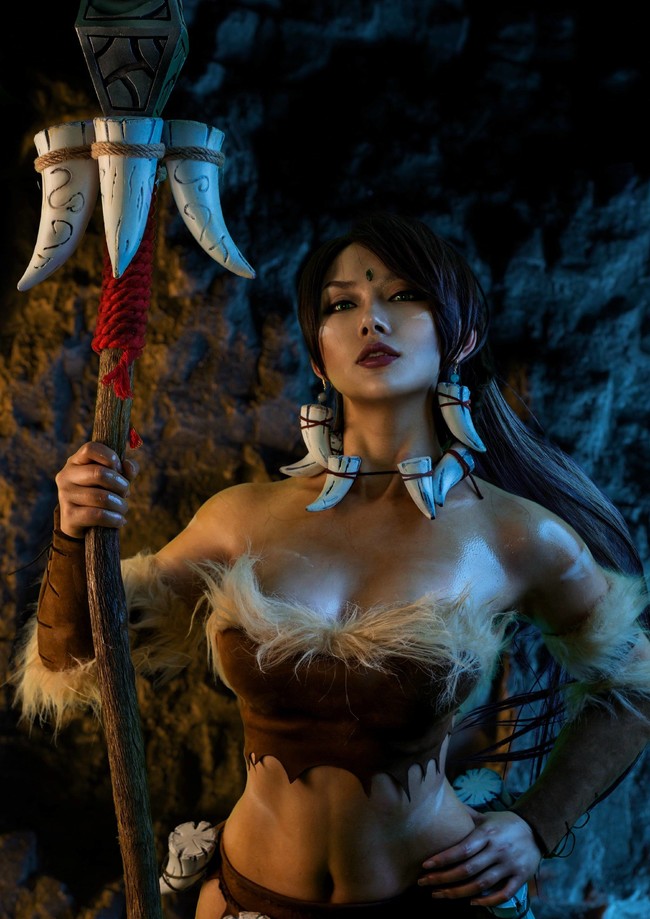 Bỏng mắt với Cosplay Nidalee hoang dã 
