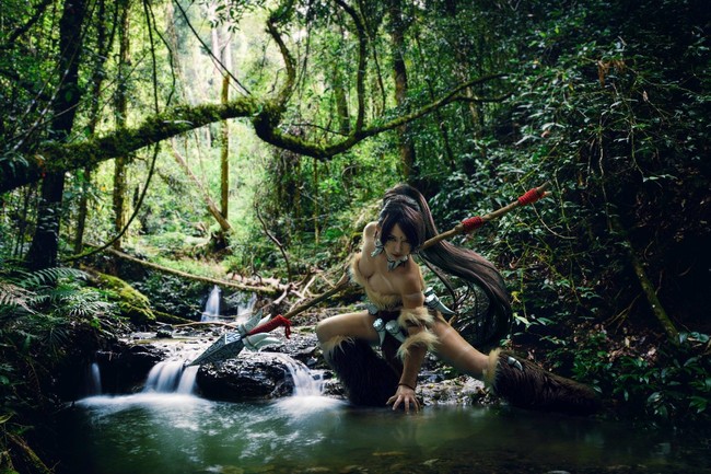 Bỏng mắt với Cosplay Nidalee hoang dã 