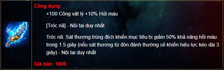 Liên Quân Mobile: 5 trang bị mới được cập nhật trong 