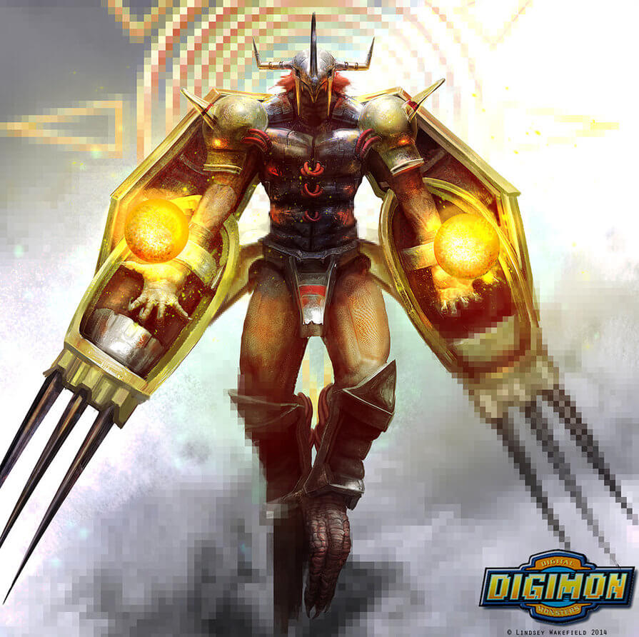 Thế giới Digimon phiên bản siêu thực chất đừng hỏi