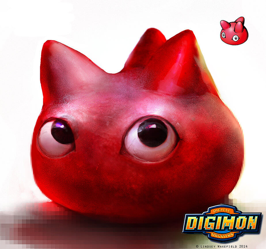 Thế giới Digimon phiên bản siêu thực chất đừng hỏi