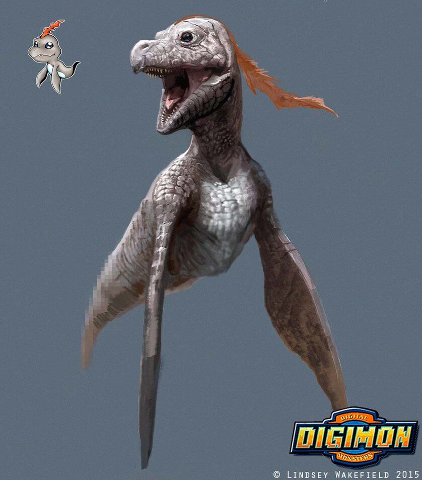 Thế giới Digimon phiên bản siêu thực chất đừng hỏi