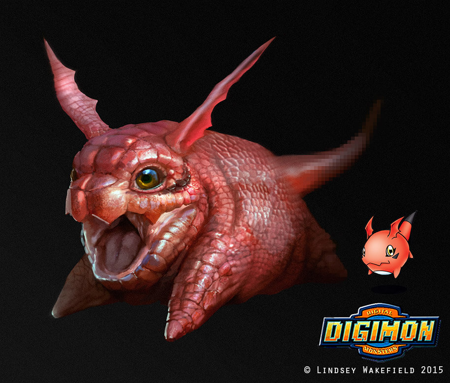 Thế giới Digimon phiên bản siêu thực chất đừng hỏi