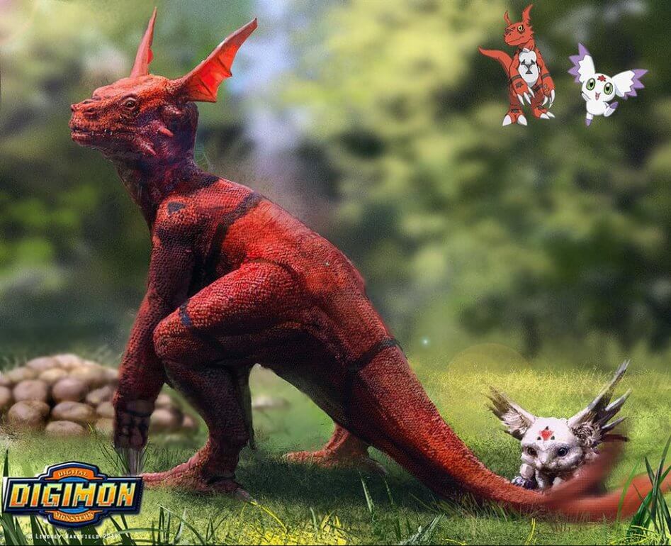 Thế giới Digimon phiên bản siêu thực chất đừng hỏi