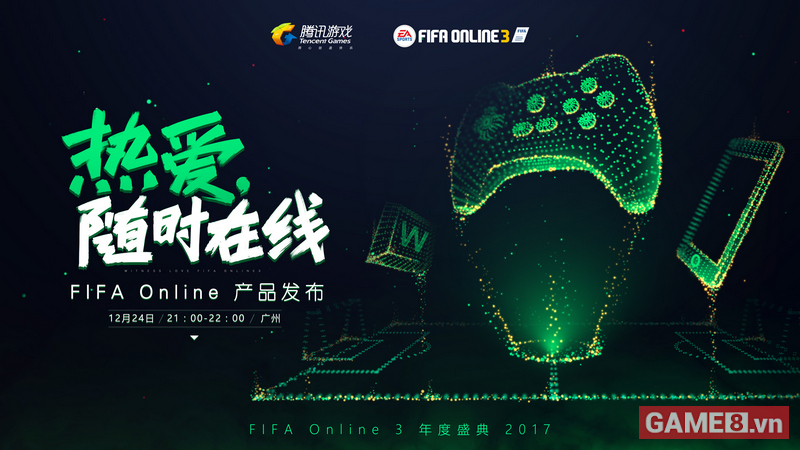 FIFA Online 4 sẽ chính thức ra mắt game thủ Trung Quốc vào ngày 24/12 tới