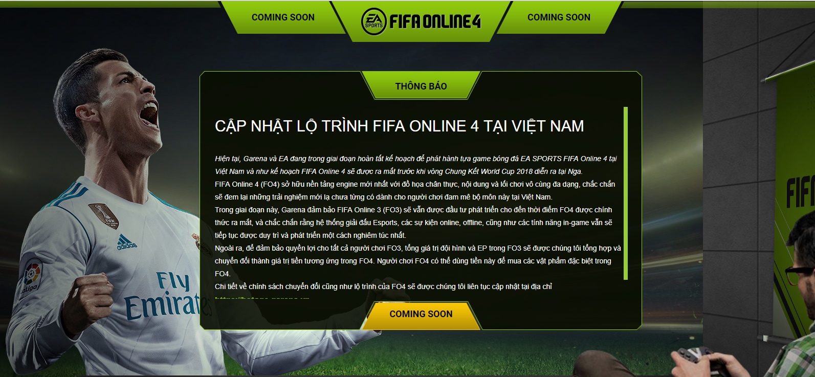 FIFA Online 4 được Garena đàm phán mua thành công, ấn định thời điểm ra mắt tại Việt Nam