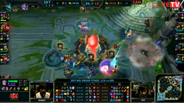 LMHT MSI 2017: GAM vs SKT T1 - Lối đánh hổ báo của GAM bị đè bẹp trong 26 phút thi đấu
