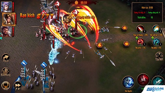 Tam Quốc Moba bom tấn thẻ tướng chiến thuật bất ngờ gõ cửa làng game Việt.