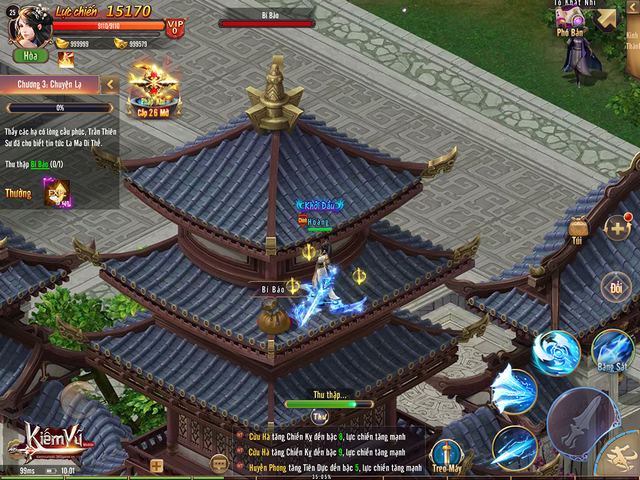 Kiếm Vũ Mobi VNG đã hoàn tất Việt hóa và chuẩn bị cho ra mắt game thủ Việt Nam