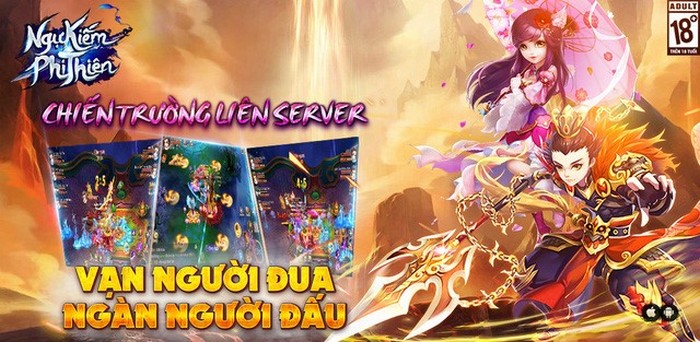 Ngự Kiếm Phi Thiên - MMORPG "PK không chiến" chính thức ra mắt tại Việt Nam